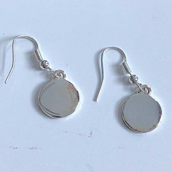 Sterling Silver .925 Stamped 13.1 Charm and Earrings Set - Picture 3 of 5
